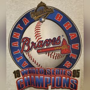 1995 World Series Atlanta Braves Champion Sweatshirt